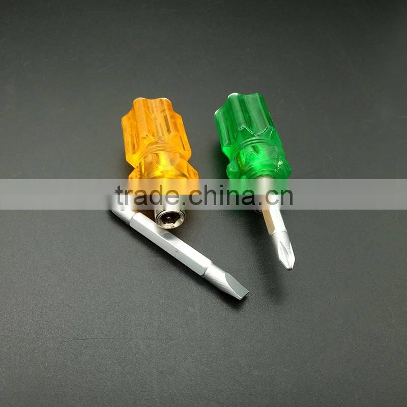 mini chrome two-way scrivewdriver