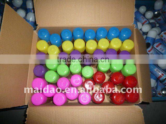 Colorful Silly String spray for Christmas decoration