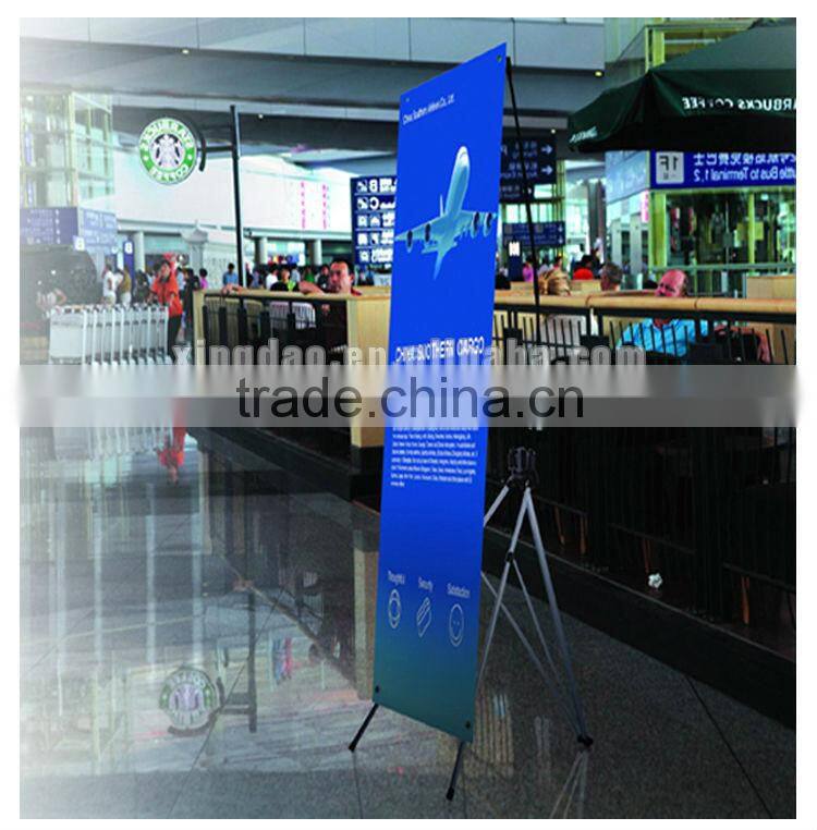Fiberglass Portable mini X banner stand