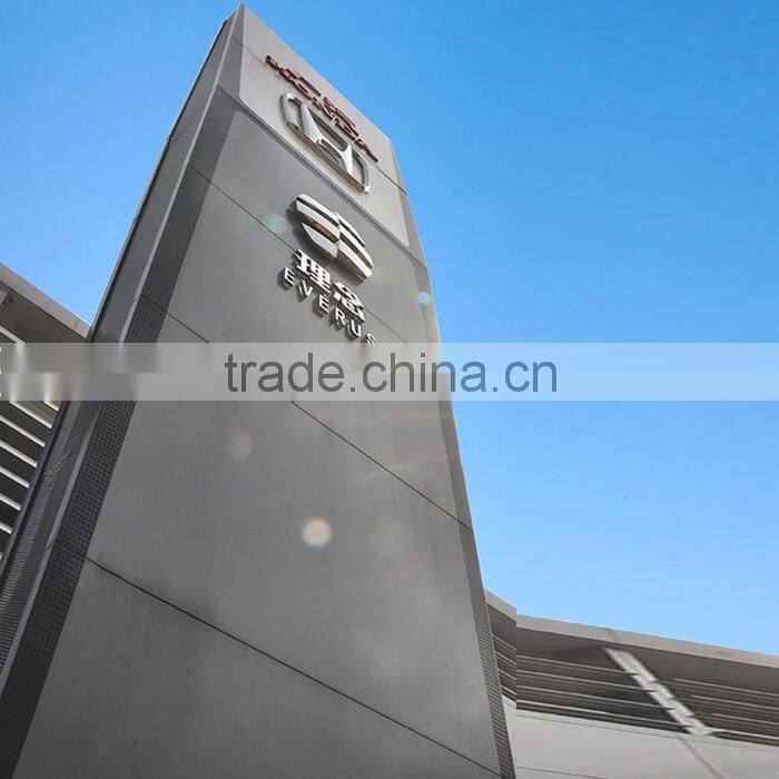 Unique Design Stainless Steel Standing Pylon Board