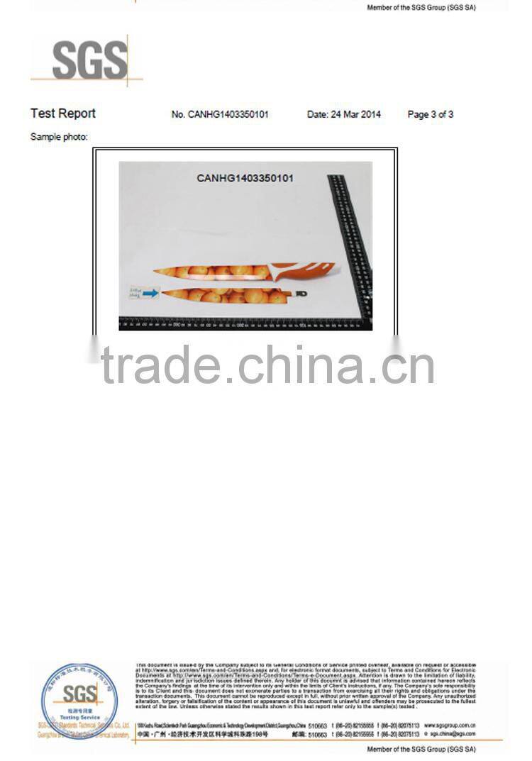 According to customer's demand Packing 2015 hot selling kitchen knife set