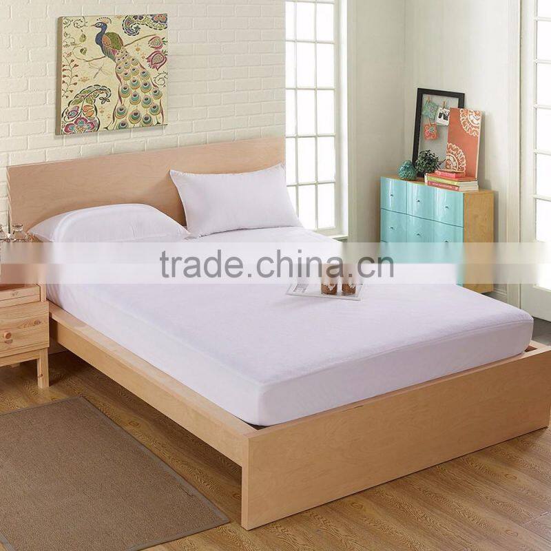 Fancy Queen Size Waterproof Bed Bug Knitted Fitted Sheet
