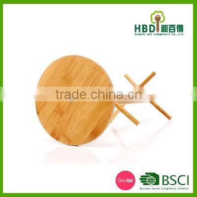 High quality hot selling bamboo wooden cup hanger rack wholesale