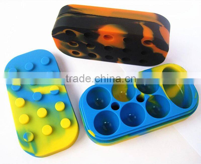 USA Canada FDA food grade 10ml rubber non stick silicone oil barrel container