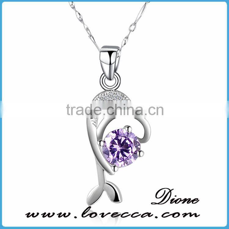 Alibaba wholesale fashion wedding jewelry 925 sterling silver pendant