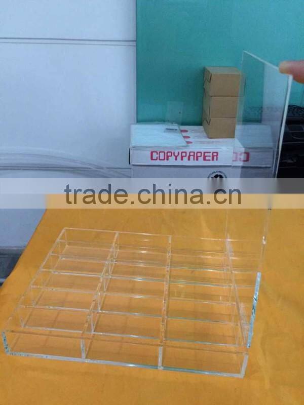 custom clear acrylic nail polish package box