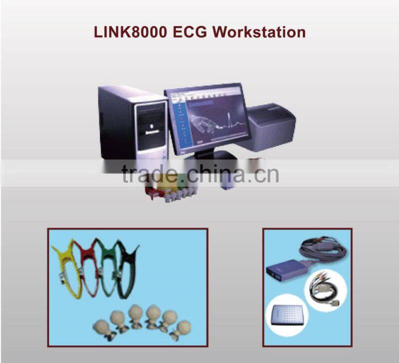 Chinese professional LINK8000 Workstation ECG electrocardiogram device