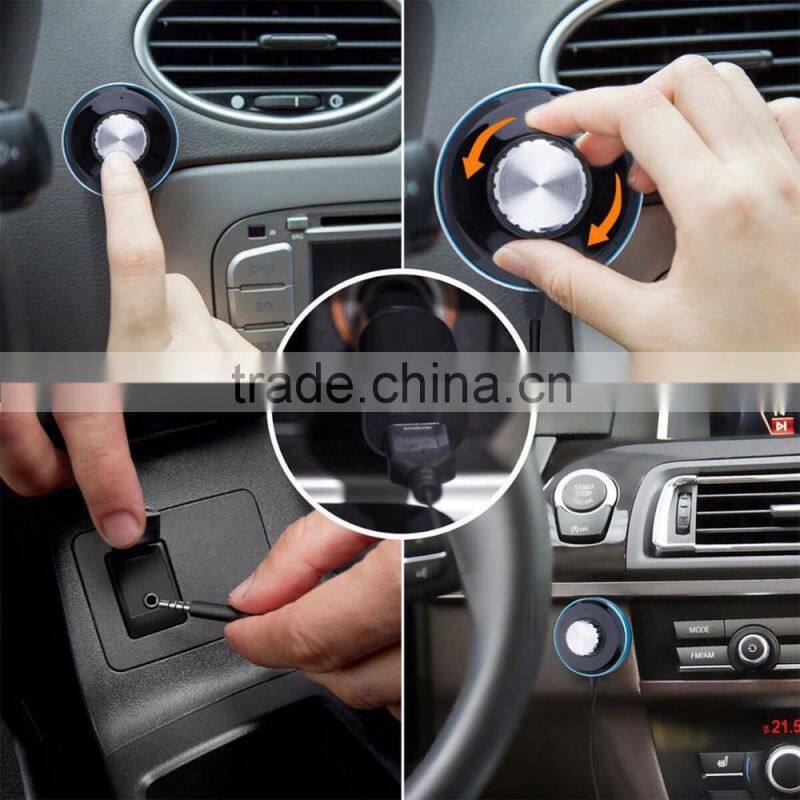 Factory direct supply! BT-3 Bluetooth 4.0 Car Handsfree Wireless Audio Receiver 3.5mm auxiliary jack