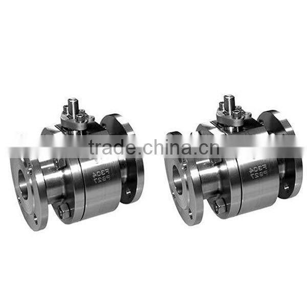 2 Piece Forged Steel Floating Ball Valve