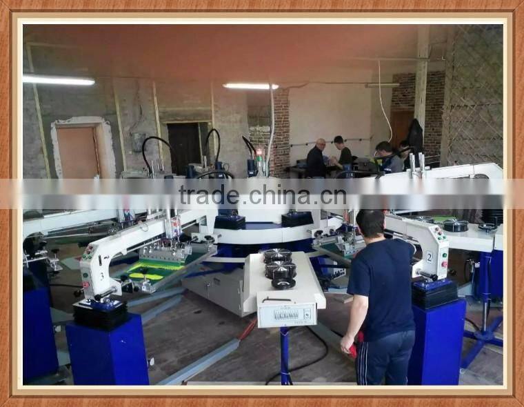 Auto label silk screen printing machines