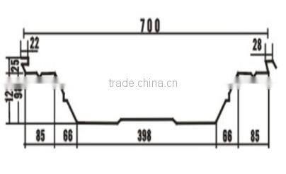 914-700 Cold Arch Sheet Roll Forming Machine