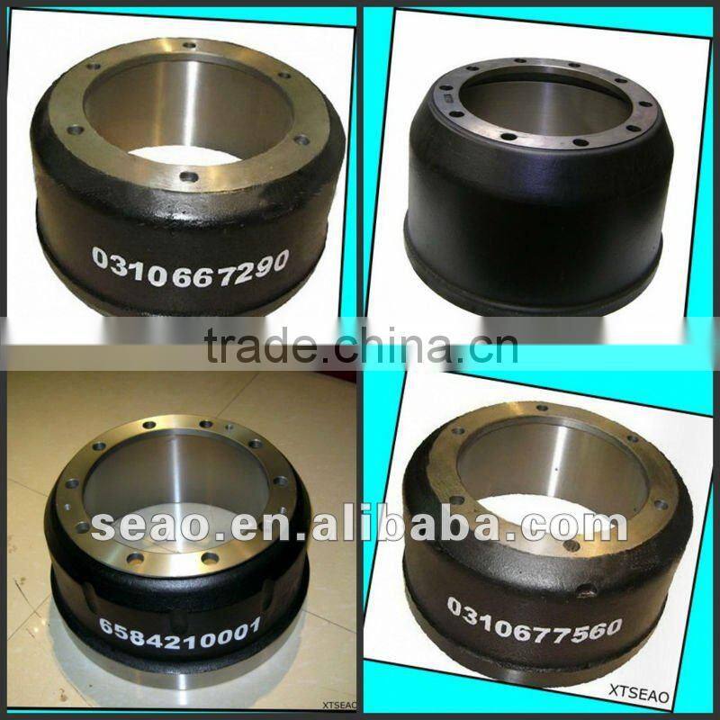 supply heavy duty truck brake drum 0310677560