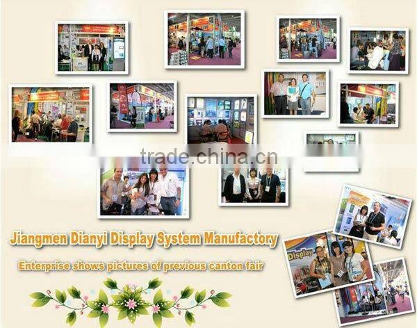 Table top mini display stand X banner