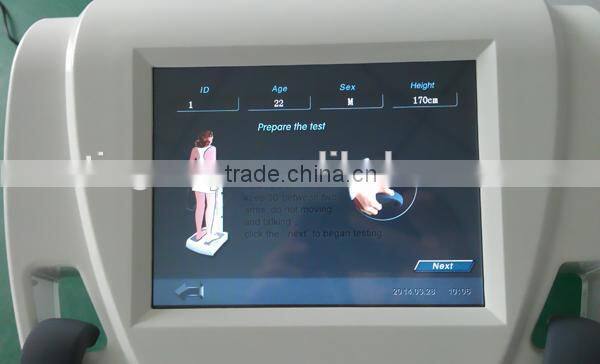 Portable human body composition analyzer for sale TM-GS6.5