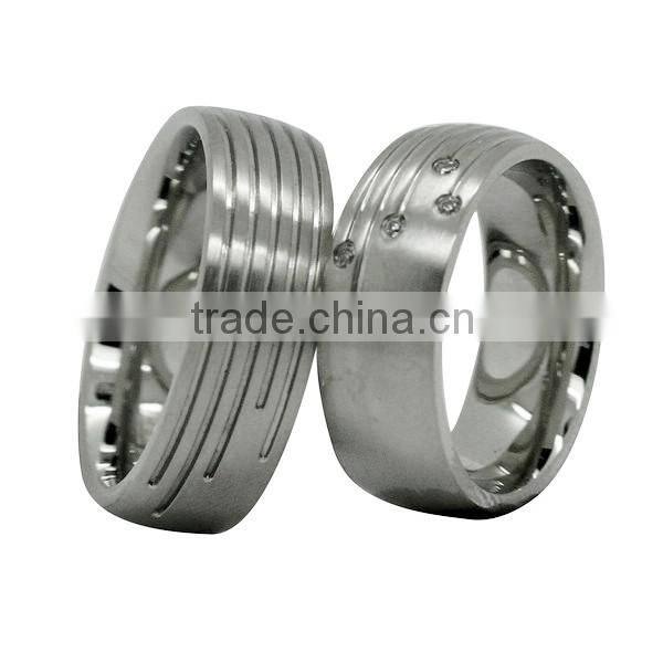 Newest design diamond couple rings