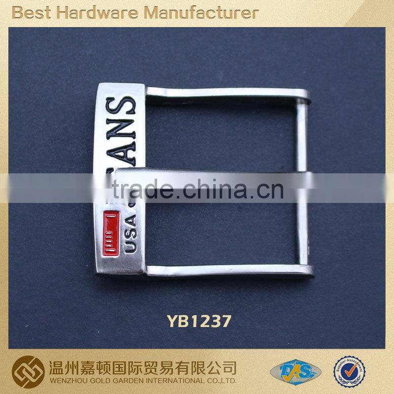 Western design cheap quality custom logo pin buckle