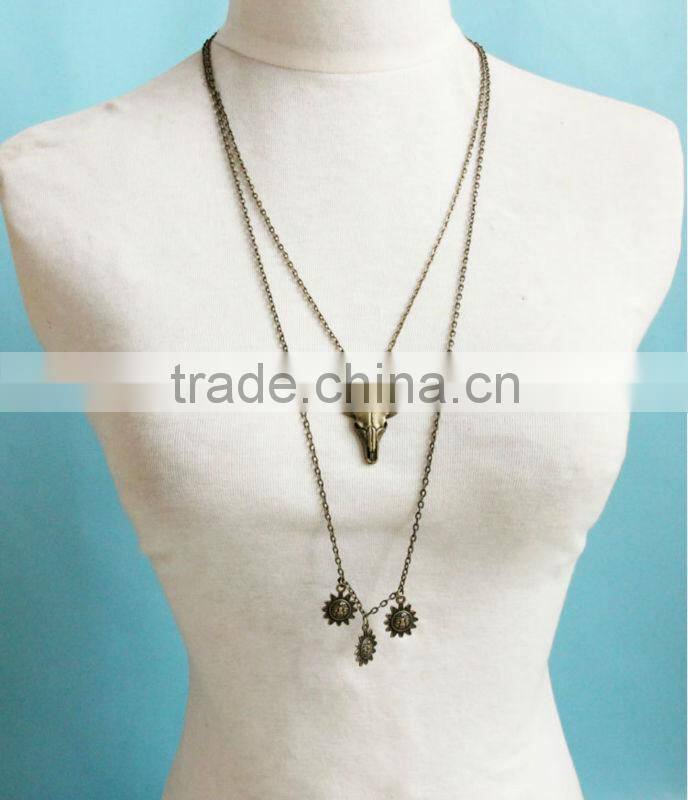 MYLOVE vintage sweaterchain bull coatchain fashion jewelry MLSC-20