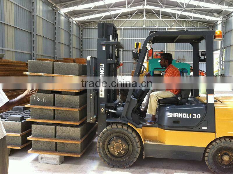 automatic curbstone block making machine QT6-15B