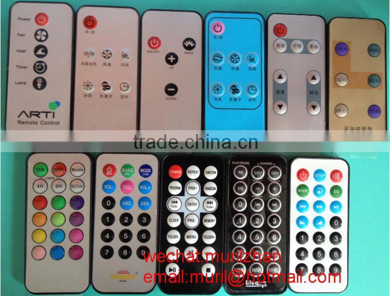 Customize 5 buttons mini thin Universal Use ir programable remote control Audiology Assistant Remote Control for VIDEO