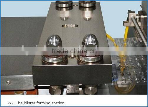 How to Pack Capsules and Pills|Flat Plate Automatic Blister Packing Machine DPP-140