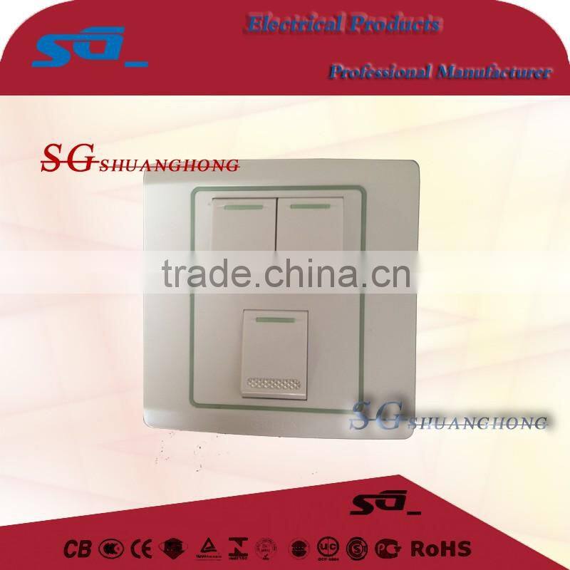 Wall switch socket light switch