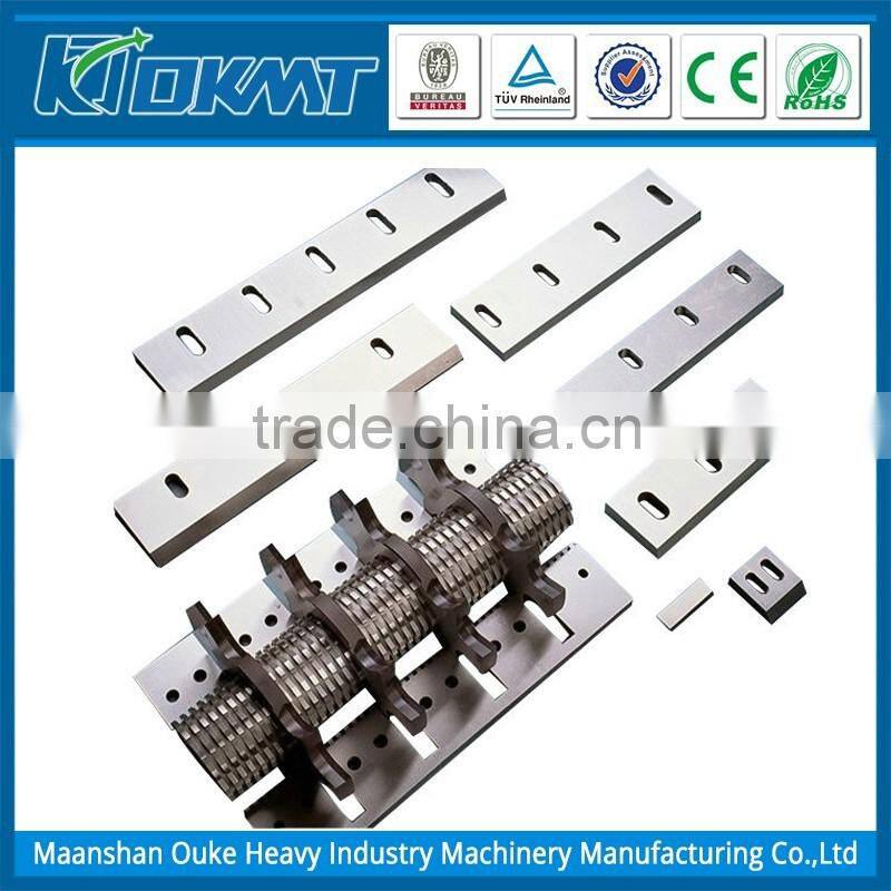 China factory plastic crusher blades