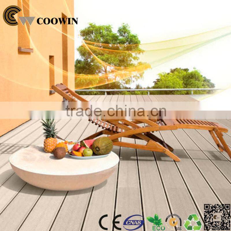 House decorative hollow plastic wood plank flooring