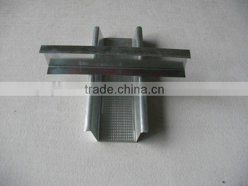 galvanized Accessory stud track ceiling wall partition