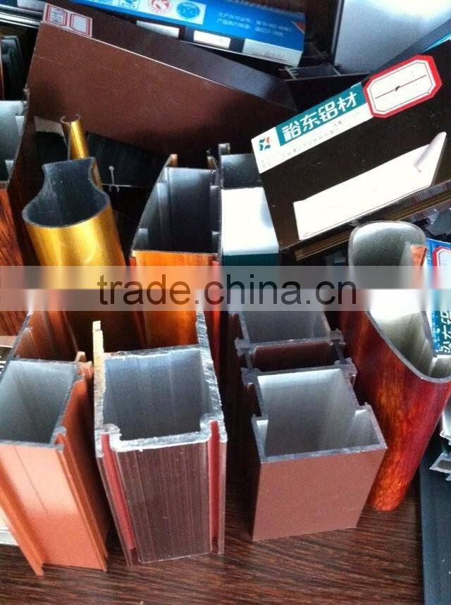 Newly designed 6000 series aluminum alloy beam profiles for door and wiondow,curtain wall, glass house