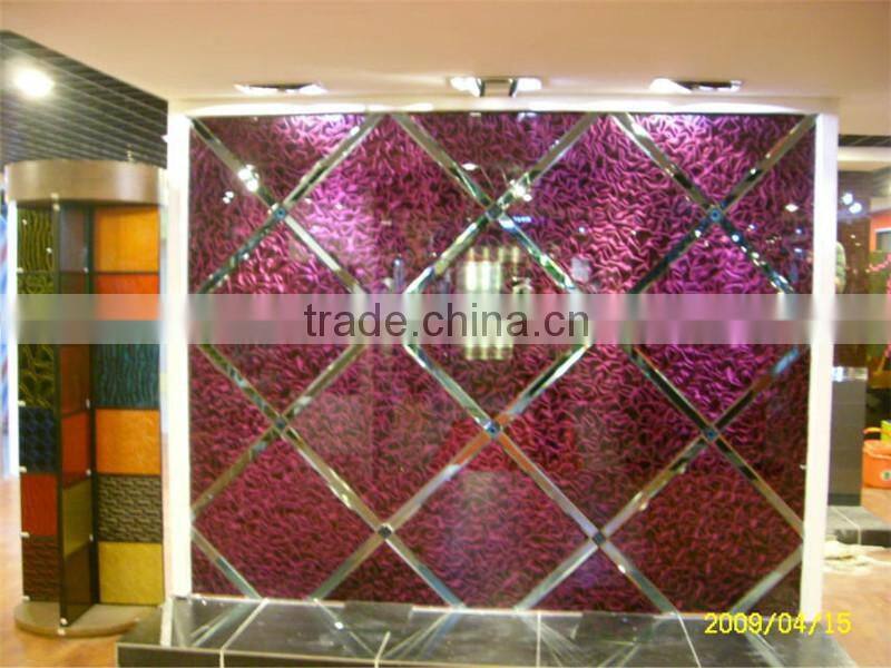 design wall panels made of phantom 3d glass