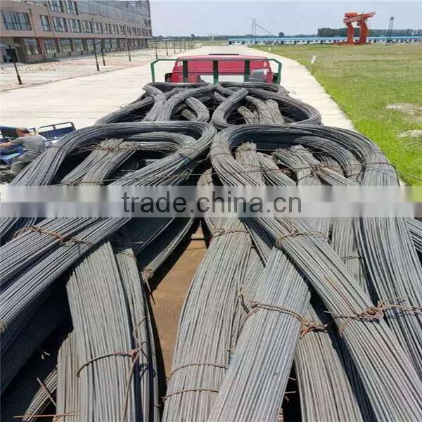 U shaped folded bundles deformed rebar