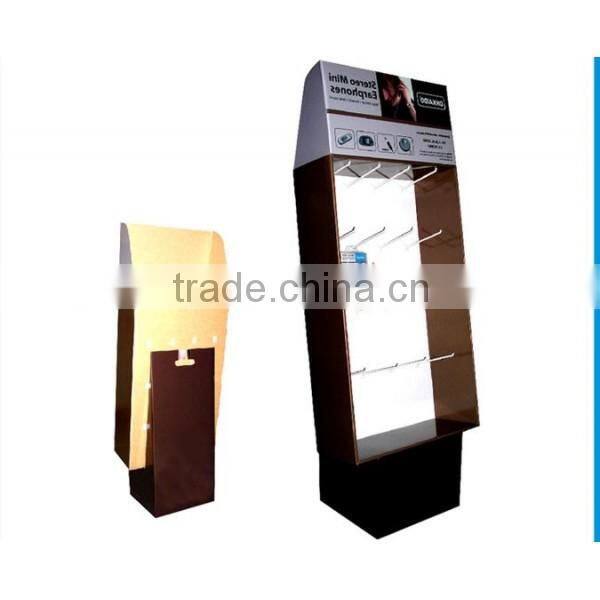 Durable Counter Corrugate display Paper Stands for USB flash