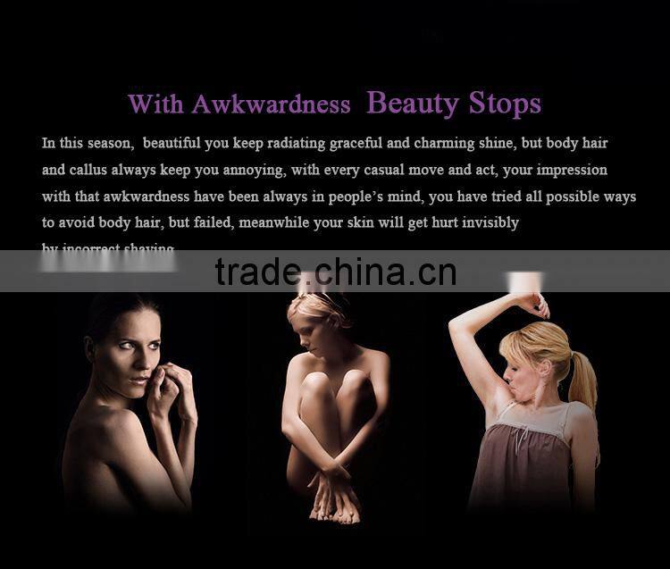 3 Heads Electric Lady Epilator Shaver