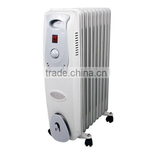 Electric oil radiator heater