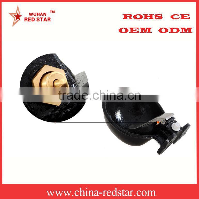 extra large size enamel cast iron cattle drinking water bowl