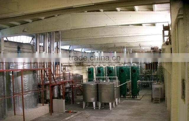 High fructose corn syrup manufacturing plant
