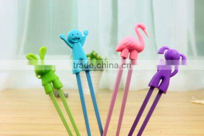 Unique training chopstick helper by FDA silicone