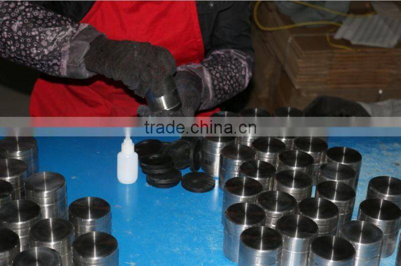 Hot sale stainless steel glass shower drubber ring for door stopper