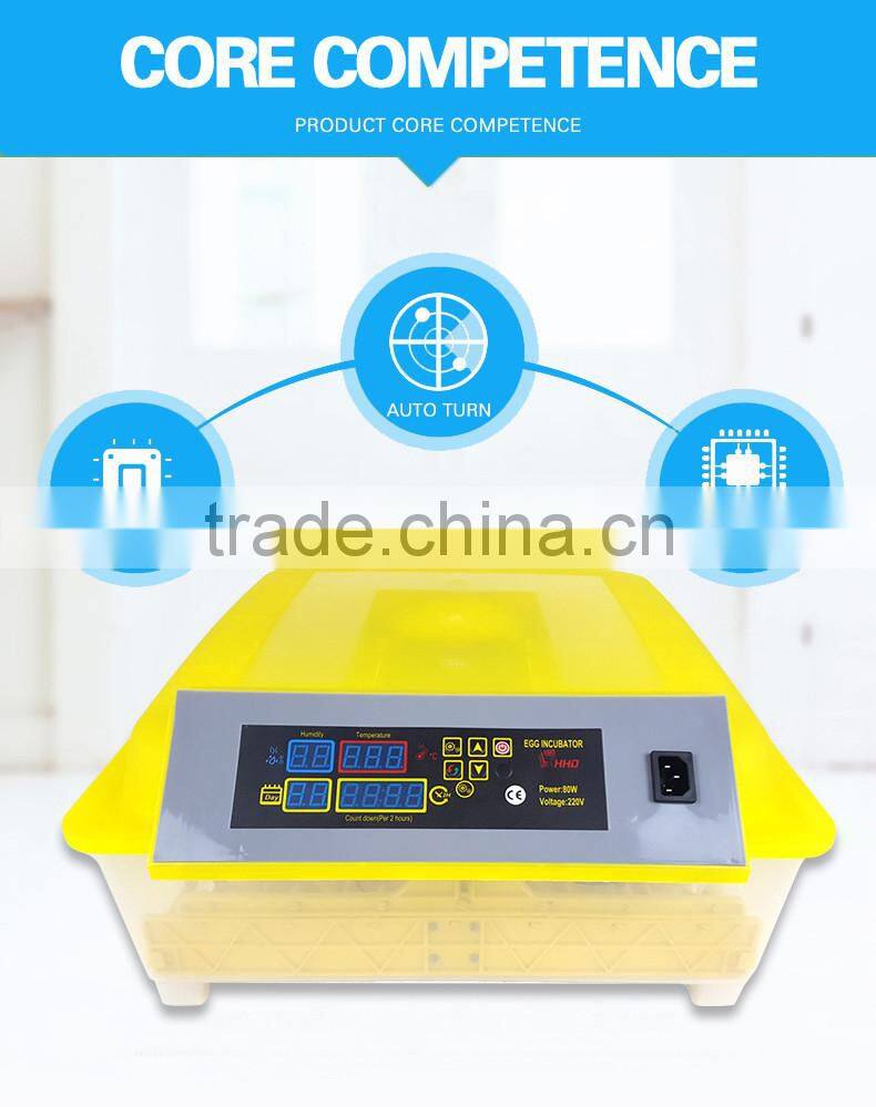 Most popular HHD brand 48 egg incubator price for sale with CE certificate YZ8-48