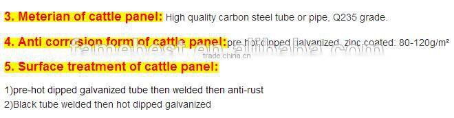 Livestock Cattle Panels CATTLE CORRAL YARD PANELS