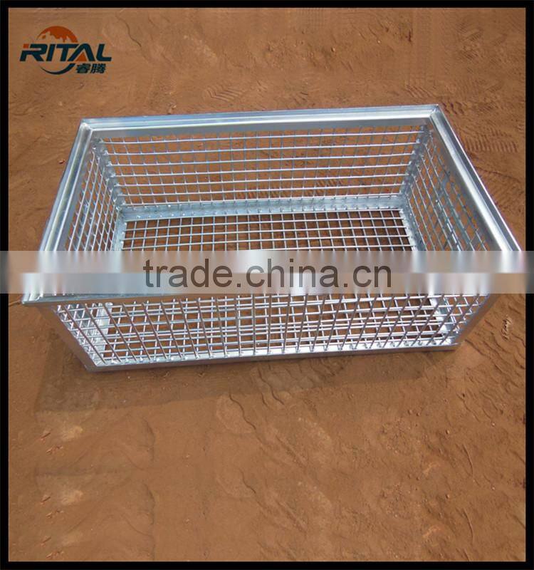 stainless steel wire mesh kitchen cooking basket