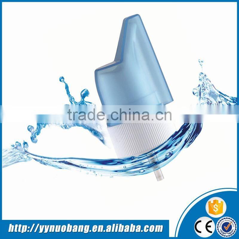 China supplier plastic mini perfume mist spray pump 20/410 with clear cover