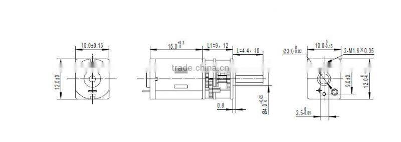 electric motor dc 12v with gearbox for toys