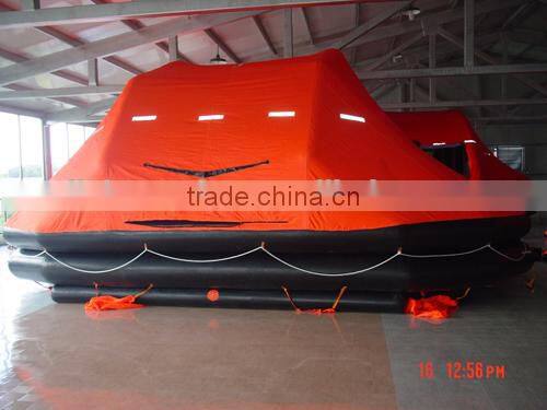 CCS EC 25 Persons SOLAS approval type Inflatable Life Raft