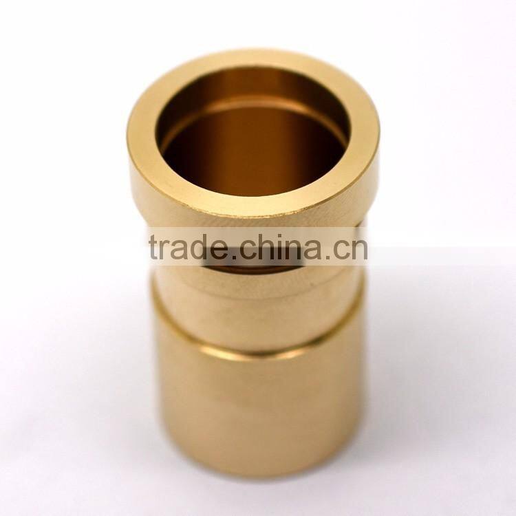 Customized high precision cnc turning machining brass tube/pipe