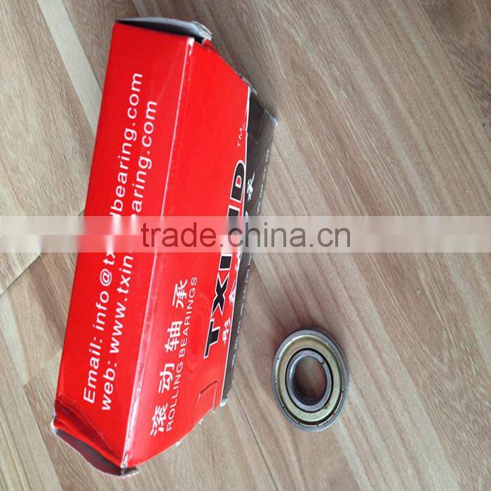 chrome steel deep groove ball bearing 6000-ZZ