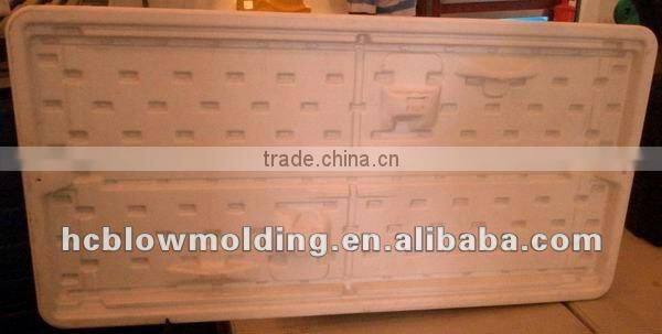 OEM Blow Molding large plastic board PE plastic sheet 2.1*1.1m for sale