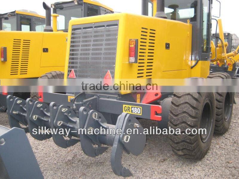 180HP Motor Grader GR180 with Cummis Engine with Triple Ripper