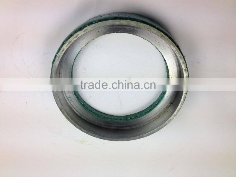 Hot sale concrete pump parts wear plate and cutting ring for Putzmeister
