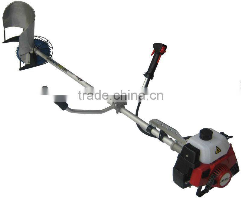 agriculture portable 2 stroke 40.2cc mini rice and wheat harvester
